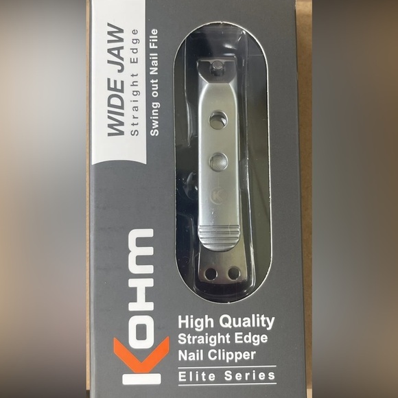 KOHM - WHS-448L Wide Jaw Heavy Duty Straight Blade Nail Clippers - Picture 1 of 2